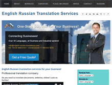 Tablet Screenshot of english-russian-translations.com